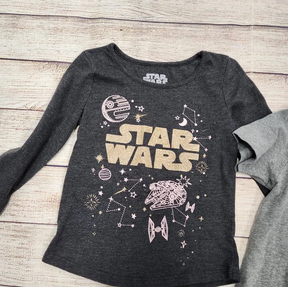 Star Wars Princess Leia Top Bundle‎ Size 3T - Picture 2 of 5